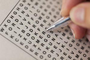 JR word search