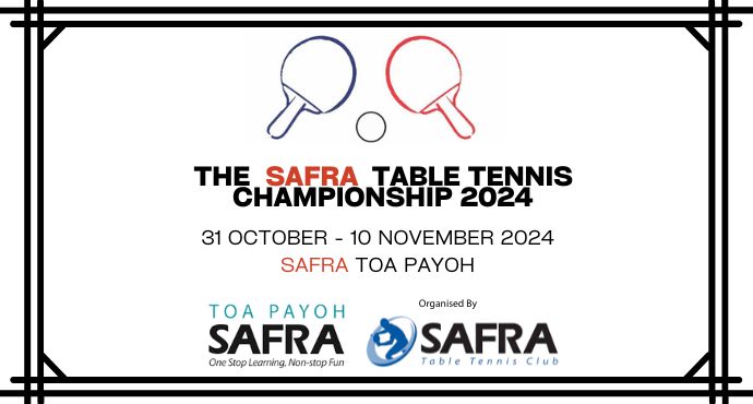 The SAFRA Table Tennis Championship 2024