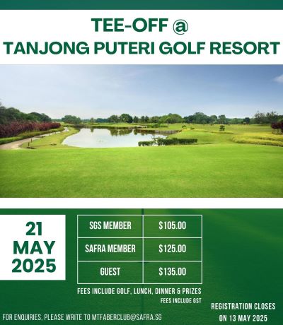 Tee-off @ Tanjong Puteri Golf Resort