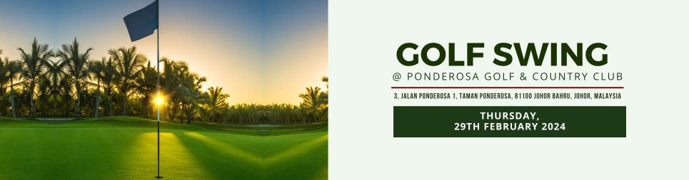 Golf Swing @ Ponderosa Golf & Country Club (965 x 253 px)