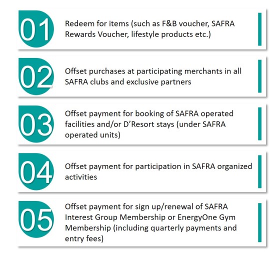 SAFRAPoints Redemption