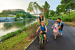 Punggol-Waterway-Cycling