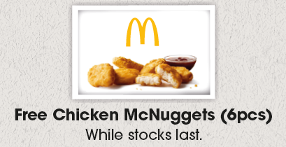 McNuggets giveaway